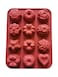 12-Cavity Silicone Mold for Moon Cake and Ice Cube Decoration, Moon Cake Decorating, Cavity Silicone Mold for Ice Cube