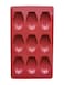 Non-Stick Silicone  Mold: Seashell Shape for Baking Cakes, Biscuits, Set of 1, Brown Color