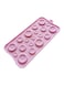 Pink Button Silicone Mold for DIY Fondant and Chocolate Cake Decoration Baking Accessories, Pink Button Silicone Mold , Cake Decorating Accessories