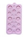 Pink Button Silicone Mold for DIY Fondant and Chocolate Cake Decoration Baking Accessories, Pink Button Silicone Mold , Cake Decorating Accessories