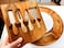 Gstorm Cheese Board Set, Round Acacia Charcuterie Board, Cheese Serving Platter with Slide-Out Drawer, 4 Piece Stainless Steel Cutlery