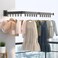 GStorm Wall Mounted Clothes Hanger Rack, Laundry Drying Rack