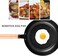 GStorm - 3PCS Cookware Set Wok Frying Pan Saucepan with Lid Pots Pans Set Maifan Stone Nonstick Egg Pan Cooking Tools