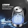 GStorm High Borosilicate Glass and Stainless Steel + ABS 2.0 L Electric Kettle
