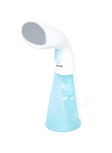 Admiral Portable Handheld Garment Steamer 1300W with Flat or Hang Ironing Mode, 10ML Water Tank,1 Button Control ADGS1380, 1 Year Warranty