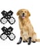 Aputue Non Slip Dog Socks, Dog Paw Protectors for Indoor Hardwood Floors Traction Control, Paw Protectors Dog Socks with Adjustable Straps, Pet Paw Protector for Small Medium Large Dogs