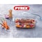 Pyrex Essential Casseroles Rectangular 6.5L - Versatile Borosilicate Glass Dish for Baking, Roasting, and Serving