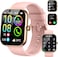 Smart Watch for Women, 1.96" HD Smart Watches Answer/Make Calls, Fitness Watch Step Counter with Heart Rate Sleep Monitor,113+ Sports Activity Trackers IP68 Waterproof Smartwatches for Android IOS