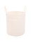 FCG Home - Cotton Rope Basket 30x35cm Woven Rope Basket with Handles for Storage of Laundry, Toys, Pillows, Baby, Blanket, Towels, Throws (White)