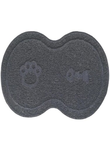 Kailecd Cat And Dog Pet Mat Cute Cat Litter Pad Foot Mat Non-Slip Dish Bowl Food Feed Mat Pad Placement Pet Accessories