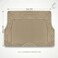 Auto Family Car Boot Mat, Heavy Duty Waterproof Trunk Liner, Anti-Slip Rubber Cargo Mat, Trimmable Automotive Floor Mats Dustproof, Suv Trunk Mat, Car Interior Protector (Beige-Premium)