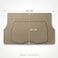 Auto Family Car Boot Mat, Heavy Duty Waterproof Trunk Liner, Anti-Slip Rubber Cargo Mat, Trimmable Automotive Floor Mats Dustproof, Suv Trunk Mat, Car Interior Protector (Beige-Classic)