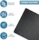 Auto Family Car Boot Mat, Heavy Duty Waterproof Trunk Liner, Anti-Slip Rubber Cargo Mat, Trimmable Automotive Floor Mats Dustproof, Suv Trunk Mat, Car Interior Protector (Black-Heavy Duty)