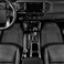 Auto Family 76 * 54cm 5 Pcs Set Car Floor Mats, Premium Rubber Anti-Slip Waterproof Car Mats with Cargo Liner, All Weather Front, Rear &amp; Center Mats, Floor Liner Car Accessories (Black)