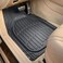 Auto Family 76 * 54cm 5 Pcs Set Car Floor Mats, Premium Rubber Anti-Slip Waterproof Car Mats with Cargo Liner, All Weather Front, Rear &amp; Center Mats, Floor Liner Car Accessories (Grey)