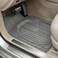 Auto Family 78 * 54cm 3 Pcs Set Car Floor Mats, Premium Rubber Anti-Slip Waterproof Car Mats with Cargo Liner, All Weather Front and Rear Connected Mats, Floor Liner Car Accessories (Grey)