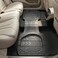 Auto Family 78 * 54cm 3 Pcs Set Car Floor Mats, Premium Rubber Anti-Slip Waterproof Car Mats with Cargo Liner, All Weather Front and Rear Connected Mats, Floor Liner Car Accessories (Grey)