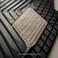 Auto Family 74 * 49cm 5 Pcs Set Car Floor Mats, Premium Rubber Anti-Slip Waterproof Car Mats with Cargo Liner, All Weather Front, Rear &amp; Center Mats, Floor Liner Car Accessories (Black)