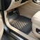 Auto Family 73 * 50cm 3 Pcs Set Car Floor Mats, All Weather Rubber/TPE Anti-Slip Front and Rear Connected Car Mats, Carpeted Floor Car Mats with Cargo Liner&amp; Built-in Heel Pad (Grey)