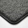 Auto Family 5 Pcs Premium Noodle Grass PVC Mats, Waterproof and Dustproof Car Floor Mats, Universal Fit All Cars, All Weather Front, Rear &amp; Center Mats (Grey)