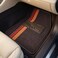 Auto Family 5 Pcs Carpet Car Floor Mats for Cars, Automotive Floor Mats, All-Weather Universal Fit Auto Floor Liners, Heavy Duty Interior Protection Front, Rear &amp; Center Mats (Coffee)