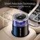 AUTO FAMILY Gardenia Summer Fragrance Aromatherapy Car Air Freshener Diffuser &ndash; USB Rechargeable Waterless Aromatherapy Humidifier, Aroma Diffuser with Light, Essential Oil Fragrance