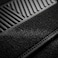 AUTO FAMILY 5 PCS Car Floor Mats Set &ndash; Universal Fit Polypropylene Carpet Mats with Anti-Slip Rubber Backing, Heavy Duty All-Weather Interior Floor Liners for Cars, SUVs &amp; Trucks (Black)