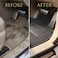 AUTO FAMILY 5 PCS Car Floor Mats Set &ndash; Universal Fit Polypropylene Carpet Mats with Anti-Slip Rubber Backing, Heavy Duty All-Weather Interior Floor Liners for Cars, SUVs &amp; Trucks (Dark Grey)