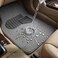 AUTO FAMILY 5 PCS Car Floor Mats Set &ndash; Universal Fit Polypropylene Carpet Mats with Anti-Slip Rubber Backing, Heavy Duty All-Weather Interior Floor Liners for Cars, SUVs &amp; Trucks (Light Grey)