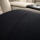 AUTO FAMILY 5 Pcs Universal Car Seat Cover Set &ndash; Breathable Fabric, Anti-Slip, Full Interior Protection, Front &amp; Rear Seat Covers with Headrest Covers &ndash; Durable, Washable (Black)