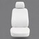 AUTO FAMILY 5 Pcs Universal Car Seat Cover Set &ndash; Breathable Fabric, Anti-Slip, Full Interior Protection, Front &amp; Rear Seat Covers with Headrest Covers &ndash; Durable, Washable (White)