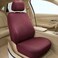 AUTO FAMILY 5 Pcs Universal Car Seat Cover Set &ndash; Breathable Fabric, Anti-Slip, Full Interior Protection, Front &amp; Rear Seat Covers with Headrest Covers &ndash; Durable, Washable (Wine Red)