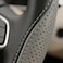 AUTO FAMILY Auto Family Sport Grip Steering Wheel Cover 15 Inch (37&ndash;38cm) &ndash; Textured PU Leather, Sweat-Resistant, All-Season Comfort, Universal Fit Car Interior Accessory (Black-Grey)