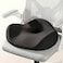 AUTO FAMILY Orthopedic Memory Foam Seat Cushion (45x42x13CM) for Tailbone Pain Relief, Ergonomic Coccyx Cushion for Office Chair Car Seat, Non-Slip Comfortable Sitting Pad (Black)