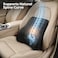 AUTO FAMILY Car Lumbar Support Cushion for Driving &ndash; Memory Foam Back Support Pillow, Ergonomic Lower Back Pain Relief, Mesh Lumbar Cushion for Car Seat, Office Chair &amp; Travel (Black)