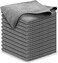 AUTO FAMILY Microfiber Cleaning Cloth 12 Pack &ndash; 40 * 60cm 600 GSM Ultra Thick Car Drying Towels, Premium Microfiber Towels for Car Wash, Detailing, Polishing, Scratch-Free