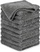 AUTO FAMILY 500 GSM Microfiber Cleaning Cloth 12 Pcs &ndash; 40 * 40cm Ultra Thick Car Drying Towels, Premium Microfiber Towels for Car Wash, Detailing, Polishing, Scratch-Free