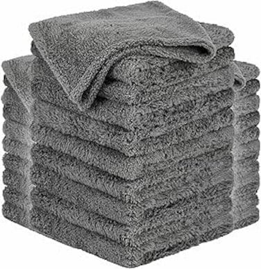 AUTO FAMILY 500 GSM Microfiber Cleaning Cloth 36 Pcs &ndash; 40 * 60cm Ultra Thick Car Drying Towels, Premium Microfiber Towels for Car Wash, Detailing, Polishing, Scratch-Free