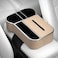 AUTO FAMILY Car Armrest Box Storage Booster Pad &ndash; Multifunctional Console Organizer with Cup Holder, Tissue Box &amp; Phone Slot   Height Increase   Extra Storage   Universal Fit (Beige1)