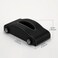 AUTO FAMILY Car-Shaped Tissue Box Holder, PU Leather Tissue Case with Anti-Slip Base, Auto Interior Organizer Napkin Holder, Luxury Car Accessories for Dashboard (Black)