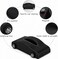 AUTO FAMILY Car-Shaped Tissue Box Holder, PU Leather Tissue Case with Anti-Slip Base, Auto Interior Organizer Napkin Holder, Luxury Car Accessories for Dashboard (Black)