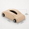 AUTO FAMILY Car-Shaped Tissue Box Holder, PU Leather Tissue Case with Anti-Slip Base, Auto Interior Organizer Napkin Holder, Luxury Car Accessories for Dashboard (Beige)