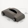 AUTO FAMILY Car-Shaped Tissue Box Holder, PU Leather Tissue Case with Anti-Slip Base, Auto Interior Organizer Napkin Holder, Luxury Car Accessories for Dashboard (Grey)