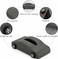 AUTO FAMILY Car-Shaped Tissue Box Holder, PU Leather Tissue Case with Anti-Slip Base, Auto Interior Organizer Napkin Holder, Luxury Car Accessories for Dashboard (Grey)