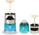 AUTO FAMILY Blue Cool Water Car Air Freshener Diffuser, Long-Lasting Aroma Freshener, Essential Oil Fragrance, Spill-Proof, Compact Air Purifier for Vehicle, Home &amp; Office &ndash; Refreshing Scent