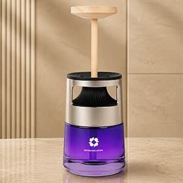 AUTO FAMILY Flower Garden Car Air Freshener Diffuser, Long-Lasting Aroma Freshener, Essential Oil Fragrance, Spill-Proof, Compact Air Purifier for Vehicle, Home &amp; Office &ndash; Refreshing Scent