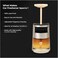 AUTO FAMILY Sea Breeze Car Air Freshener Diffuser, Long-Lasting Aroma Freshener, Essential Oil Fragrance, Spill-Proof, Compact Air Purifier for Vehicle, Home &amp; Office &ndash; Refreshing Scent