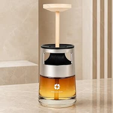 AUTO FAMILY Sea Breeze Car Air Freshener Diffuser, Long-Lasting Aroma Freshener, Essential Oil Fragrance, Spill-Proof, Compact Air Purifier for Vehicle, Home &amp; Office &ndash; Refreshing Scent