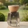 AUTO FAMILY Zen Tea in the Forest Car Air Freshener Perfume Diffuser, Long Lasting Car Fragrance, Luxury Glass Auto Air Freshener, Essential Oil Car Diffuser, Small Compact Car Perfume for Vehicle