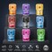 AUTO FAMILY OCEAN Car Air Freshener 180g &ndash; Long Lasting Gel Air Freshener for Car, Home &amp; Office, Odor Eliminator, Premium Fragrance Freshener, Auto Interior Perfume Can Air Freshener
